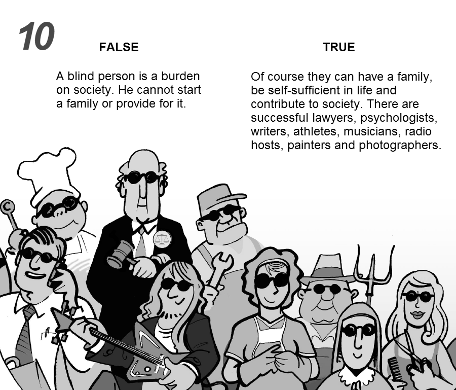 Why Do Blind People Wear Sunglasses? image 2