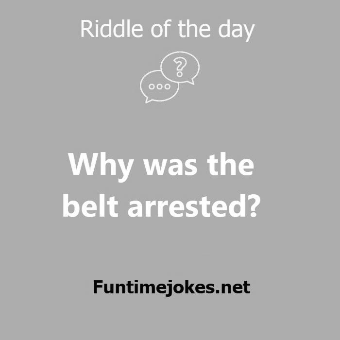 Why Was the Belt Arrested? image 0